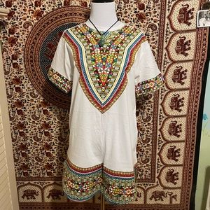 Large dashiki top unisex 💚